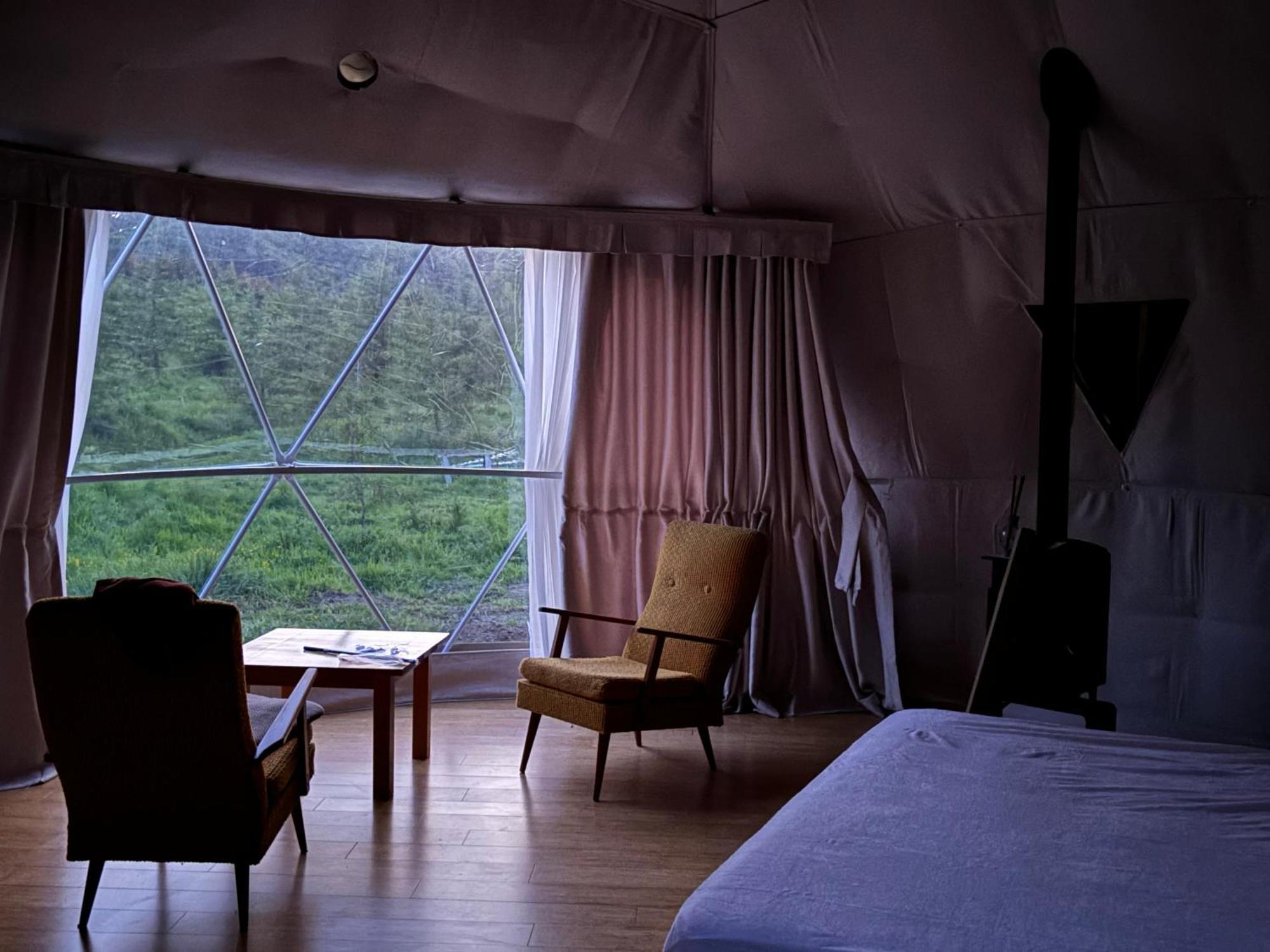Takahuri Glamping Domes วังกานุย ภายนอก รูปภาพ